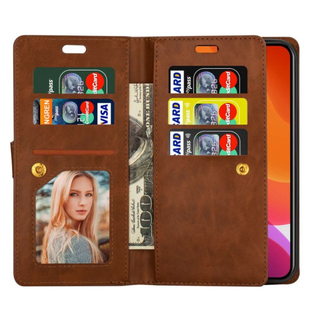 Folio-hoesje voor iPhone 14 Muntentasje