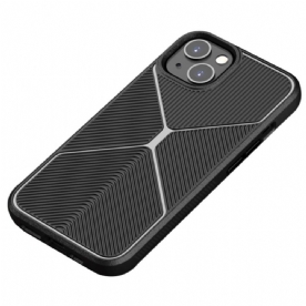 Hoesje voor iPhone 14 Antislip X-ontwerp