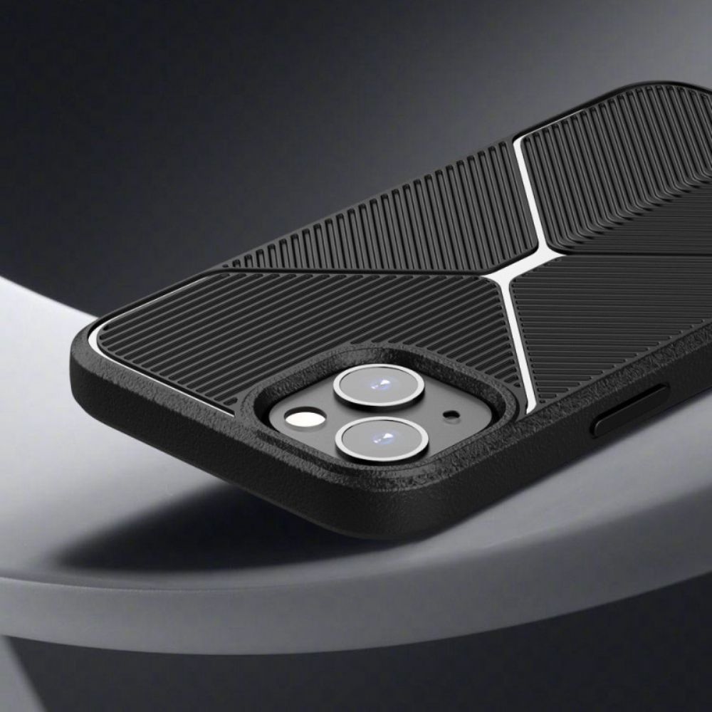 Hoesje voor iPhone 14 Antislip X-ontwerp