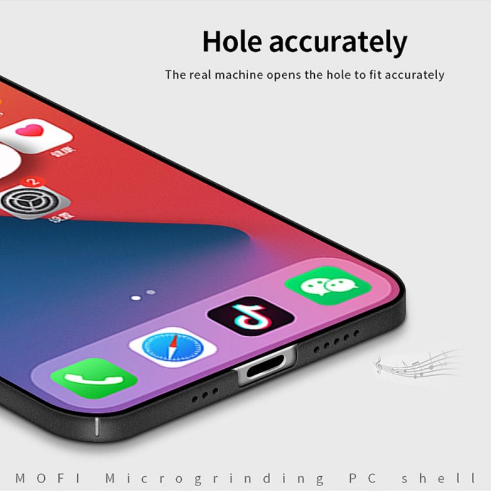 Hoesje voor iPhone 14 Fijnheid Mat Mofi