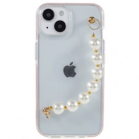 Hoesje voor iPhone 14 Siliconen Band