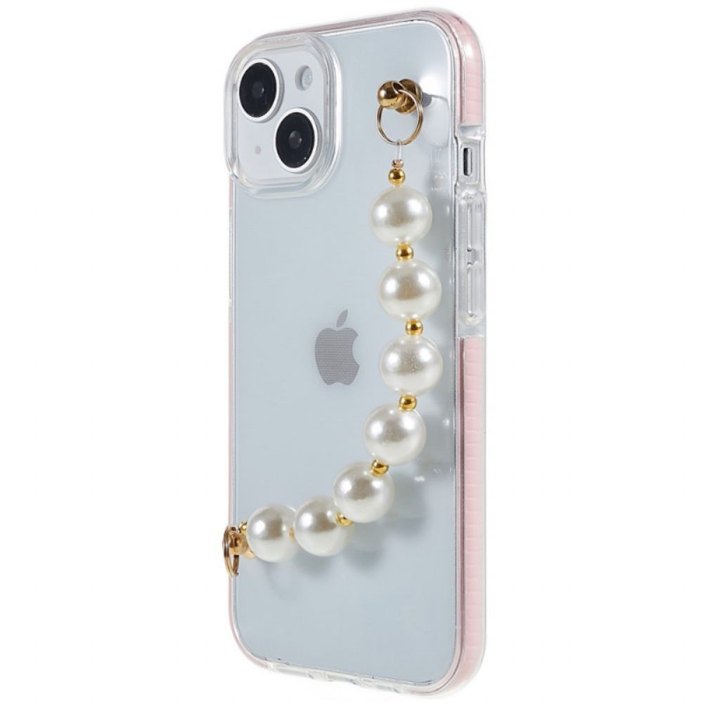 Hoesje voor iPhone 14 Siliconen Band