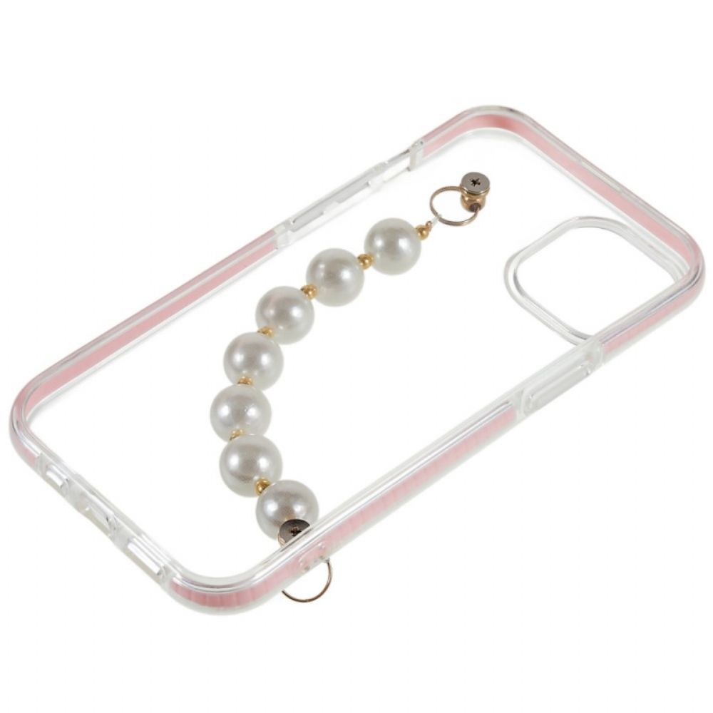 Hoesje voor iPhone 14 Siliconen Band