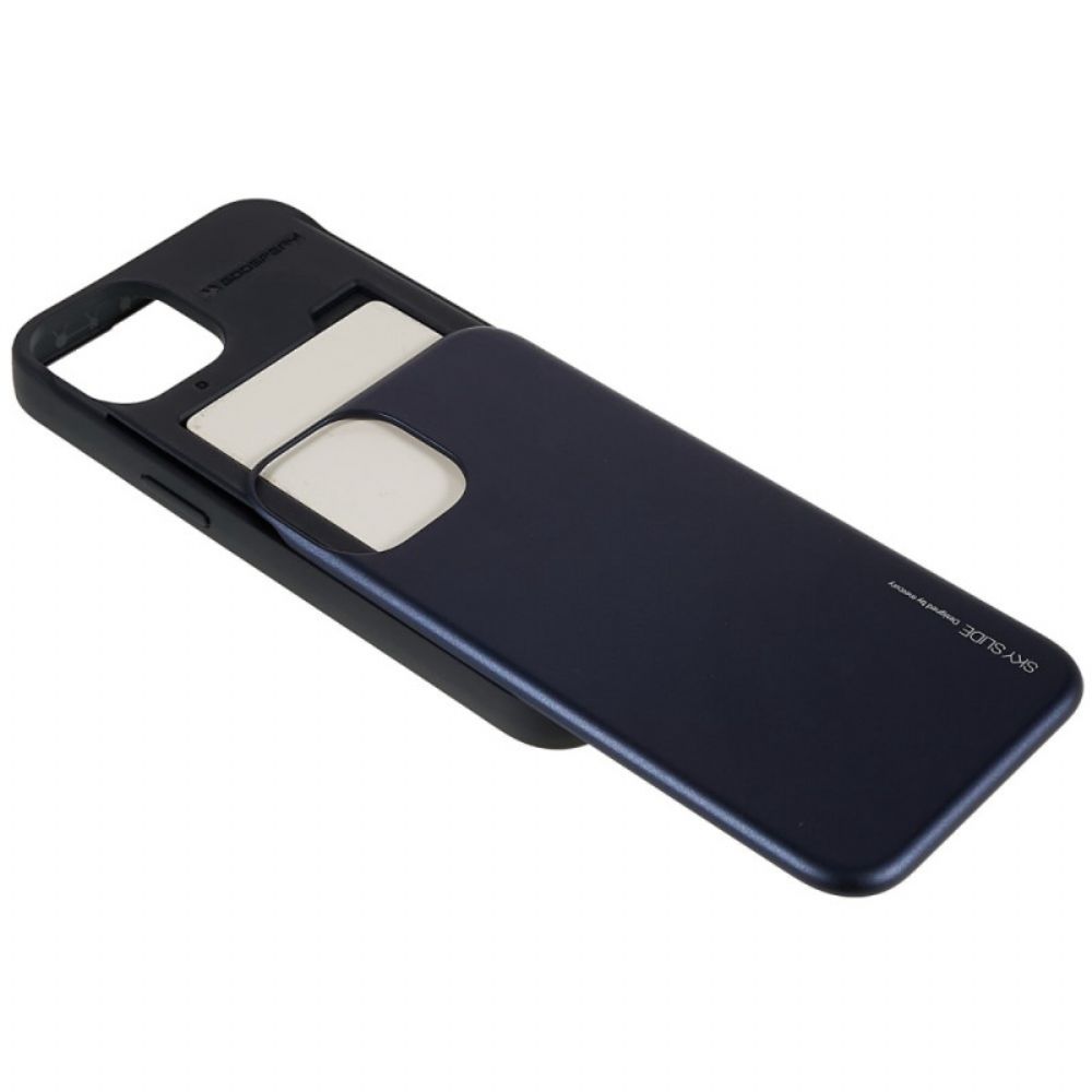 Hoesje voor iPhone 14 Sky Series Mercury Goospery