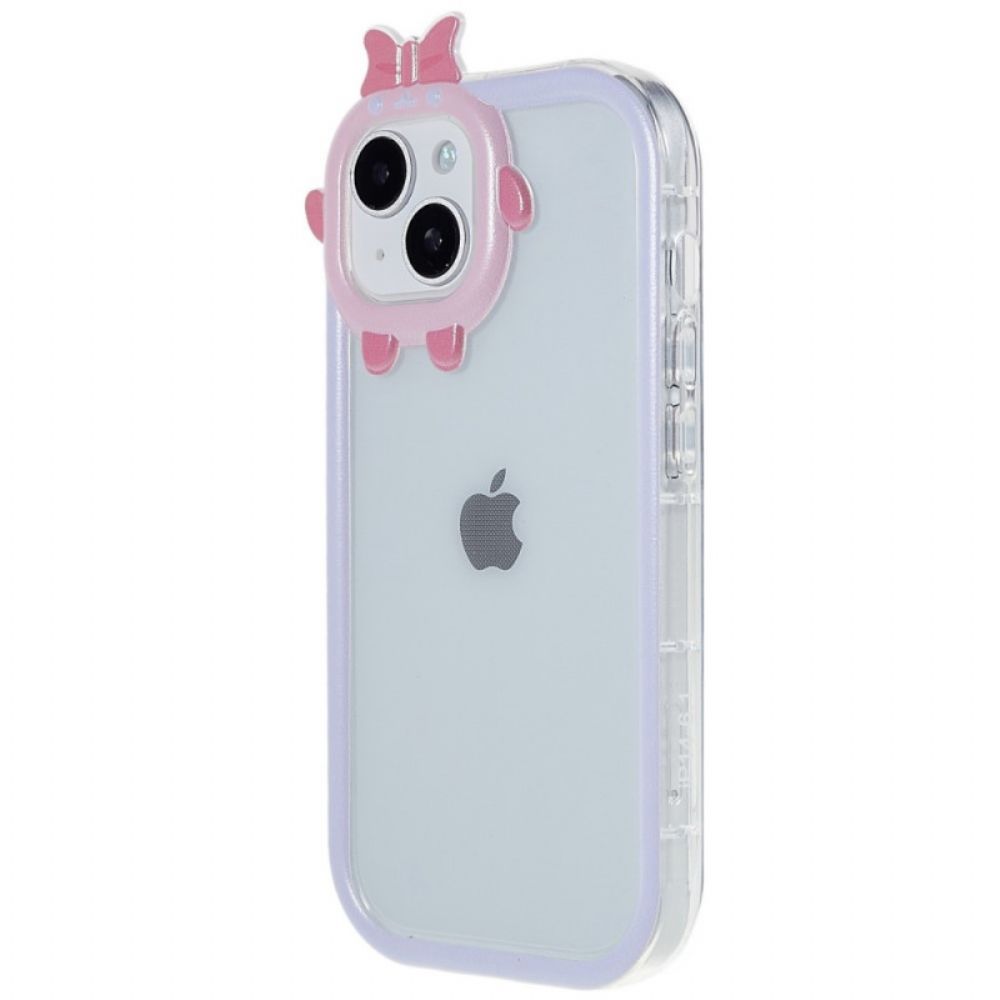 Hoesje voor iPhone 14 Transparante Cartoon