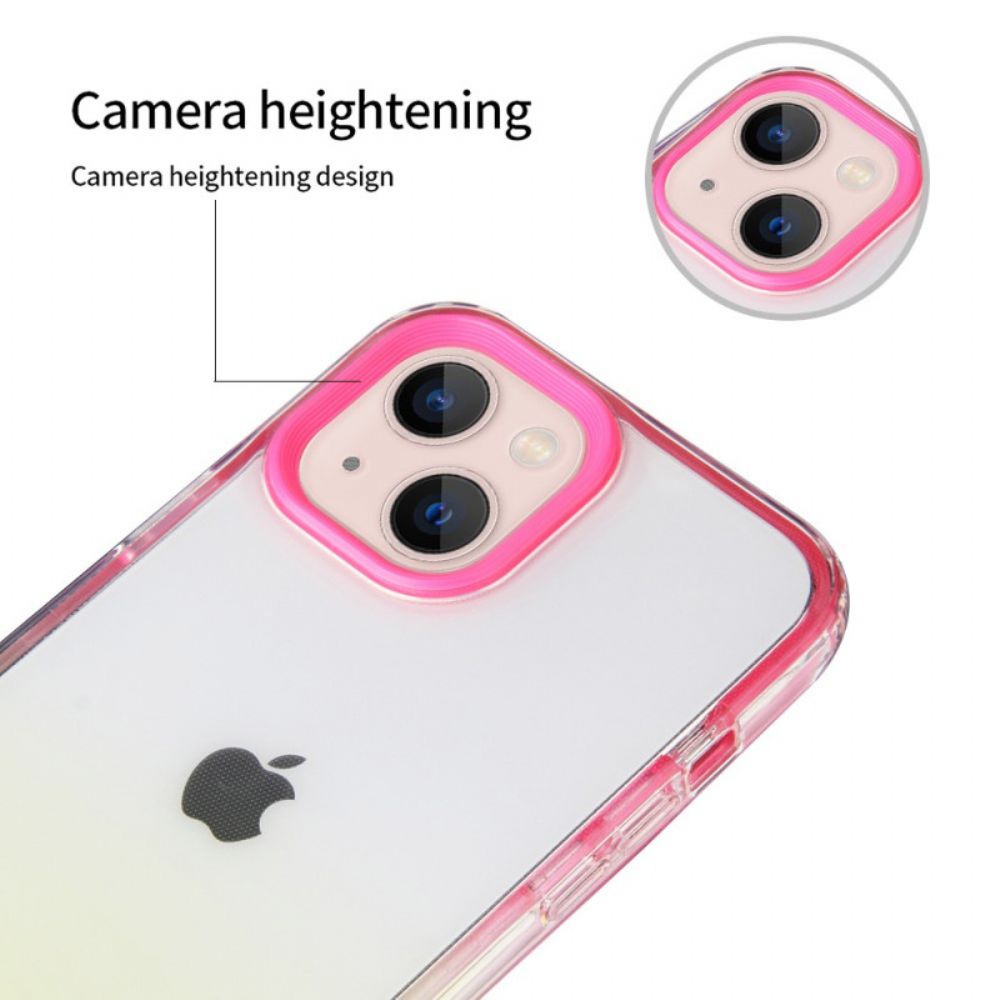 Hoesje voor iPhone 14 Verloopkleur