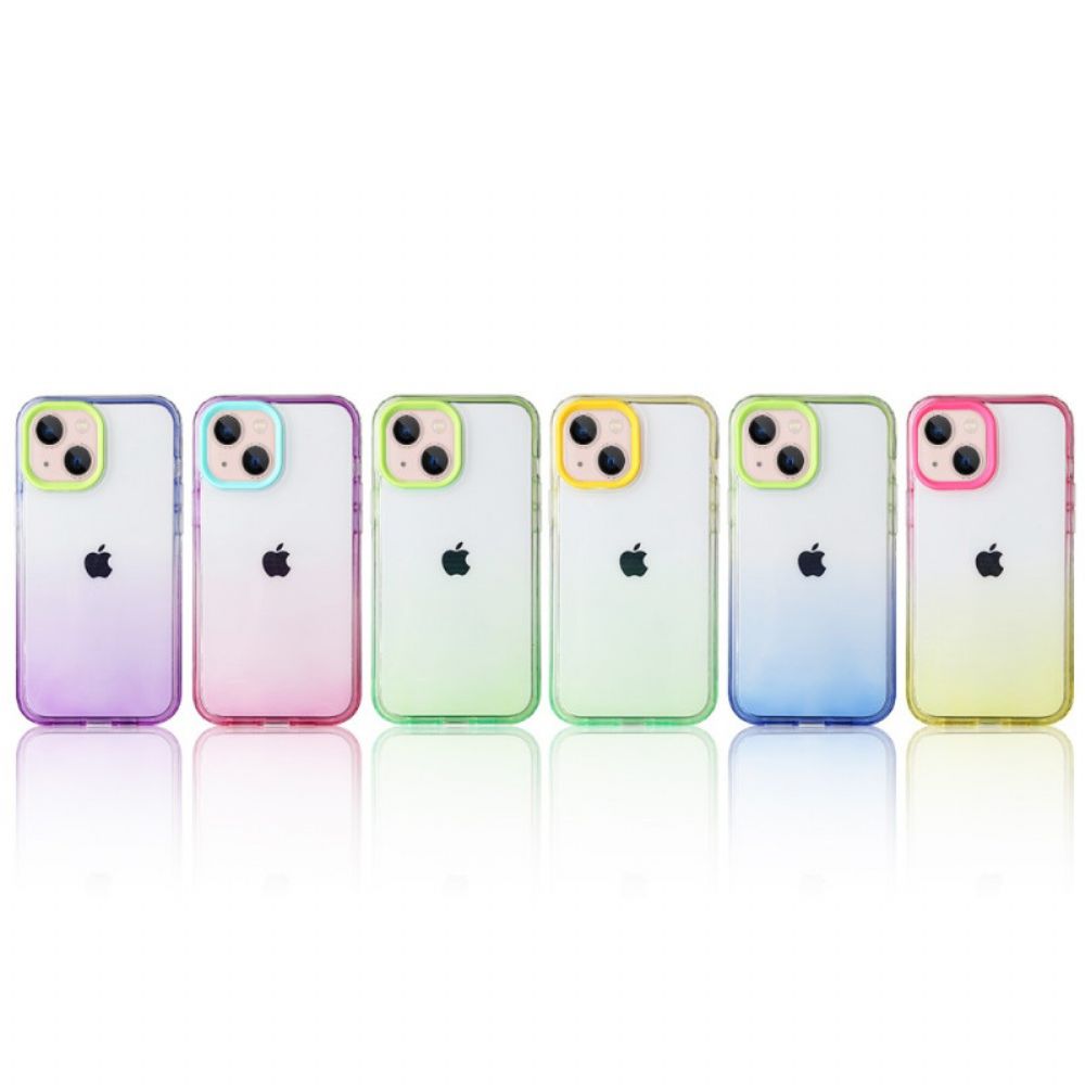 Hoesje voor iPhone 14 Verloopkleur