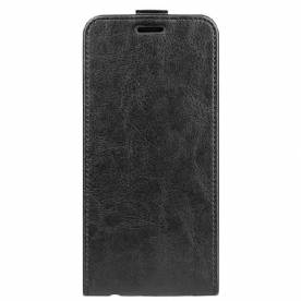 Leren Hoesje voor iPhone 14 Folio-hoesje Verticale Flap Leereffect