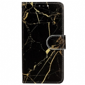 Leren Hoesje voor iPhone 14 Marmer