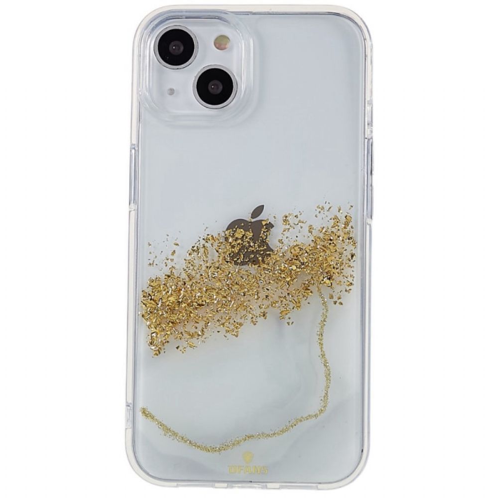 Telefoonhoesje voor iPhone 14 Glitterkunst