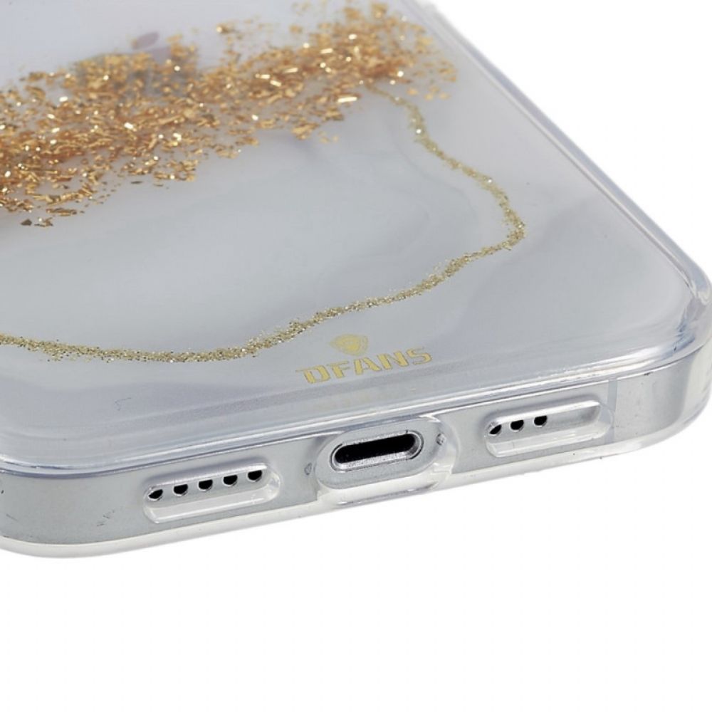 Telefoonhoesje voor iPhone 14 Glitterkunst