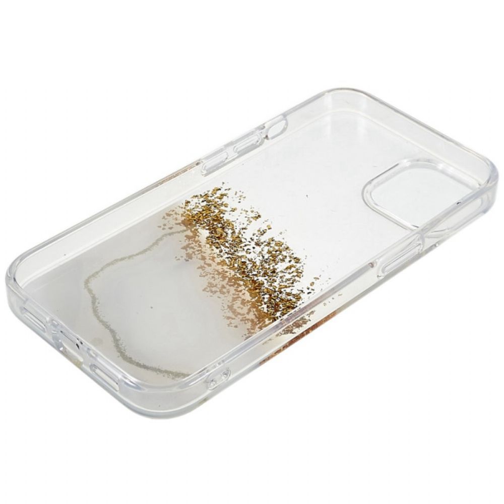 Telefoonhoesje voor iPhone 14 Glitterkunst