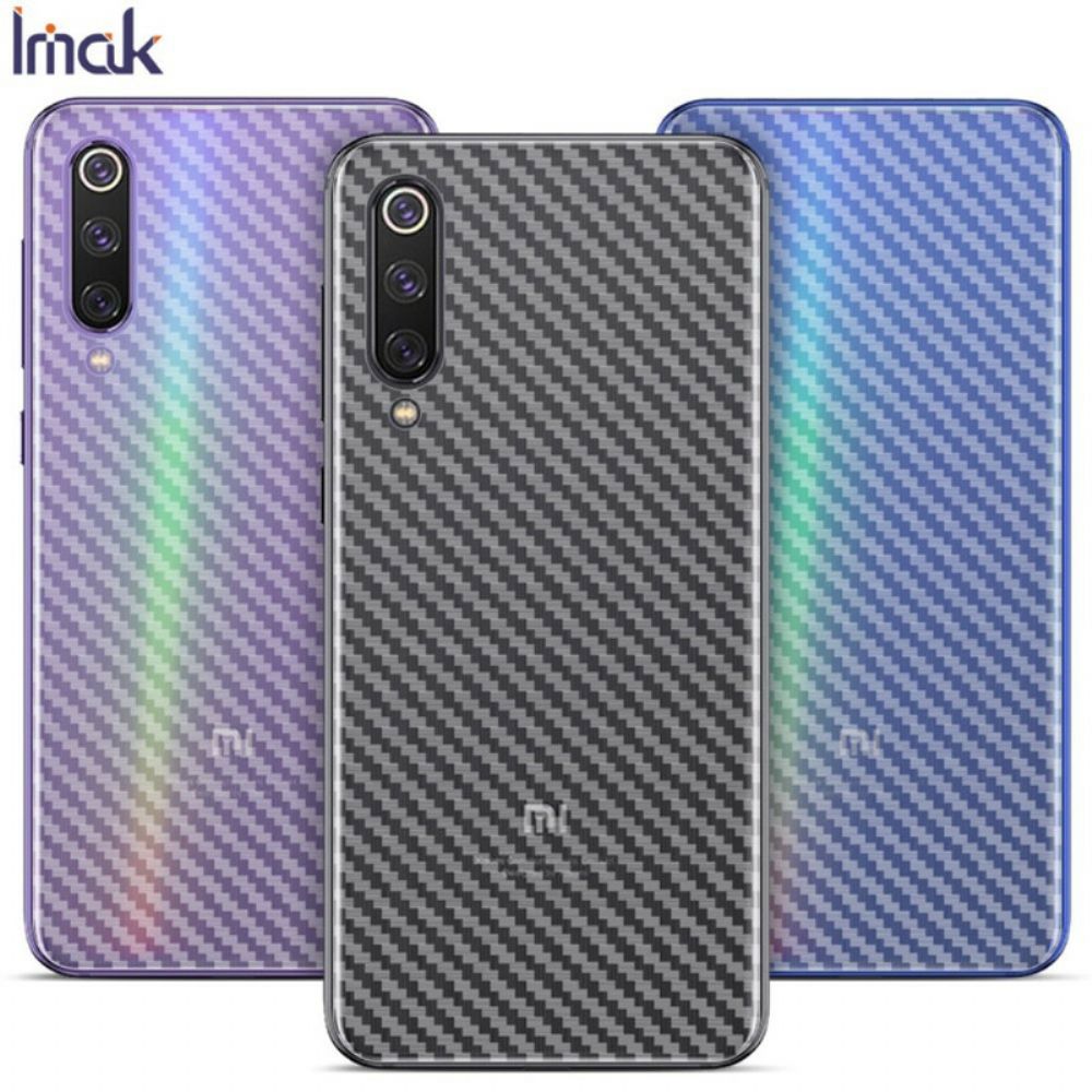 Achterfilm Voor Xiaomi Mi 9 Se Carbon Style Imak