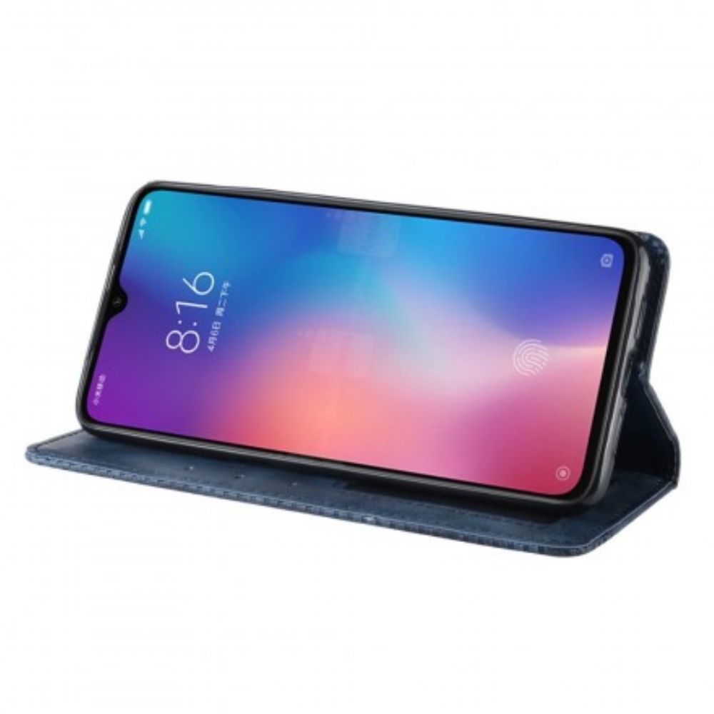 Bescherming Hoesje voor Xiaomi Mi 9 SE Folio-hoesje Mat Leereffect