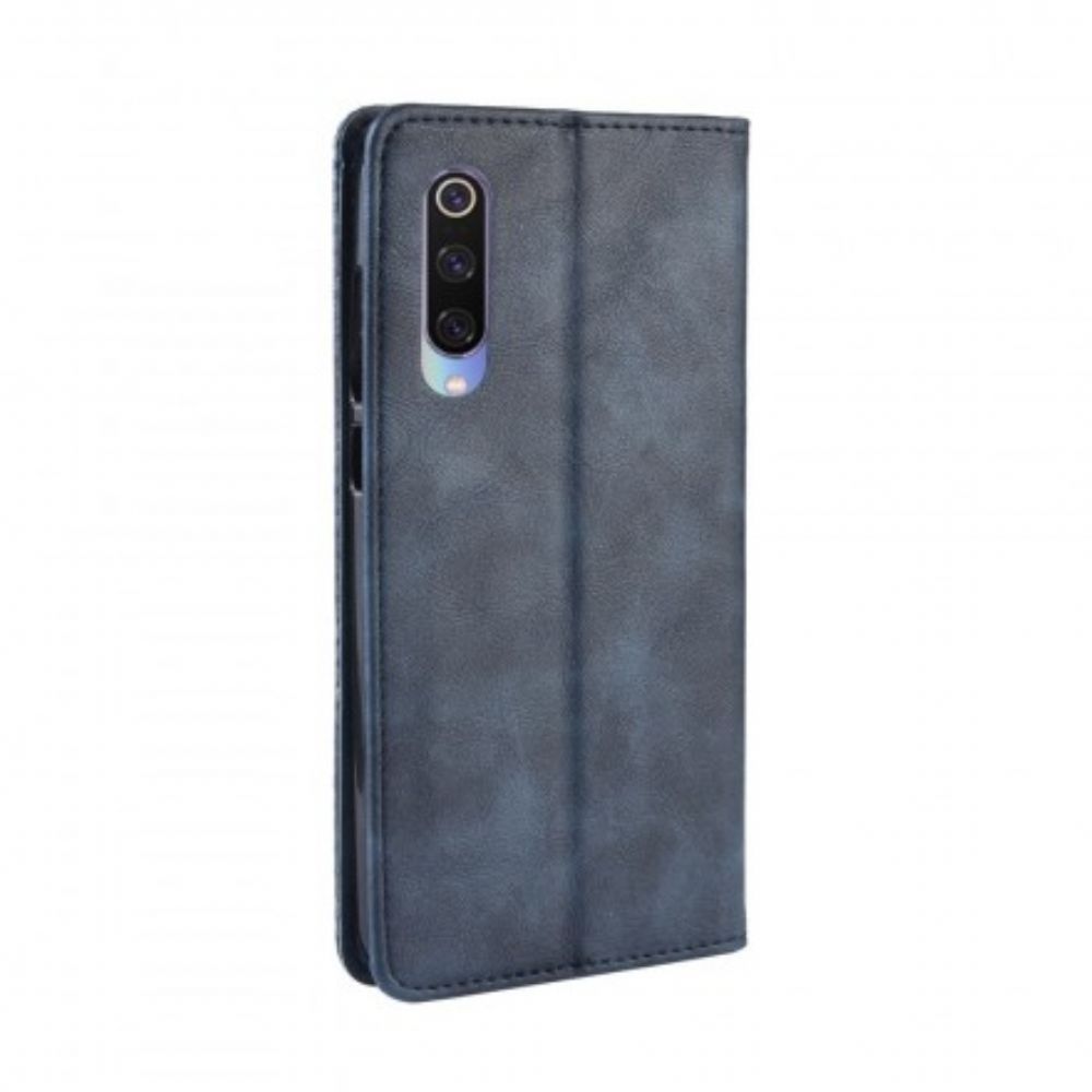 Bescherming Hoesje voor Xiaomi Mi 9 SE Folio-hoesje Mat Leereffect