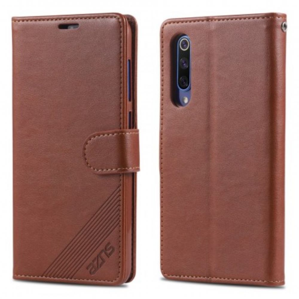 Folio-hoesje voor Xiaomi Mi 9 SE Azns Luxe