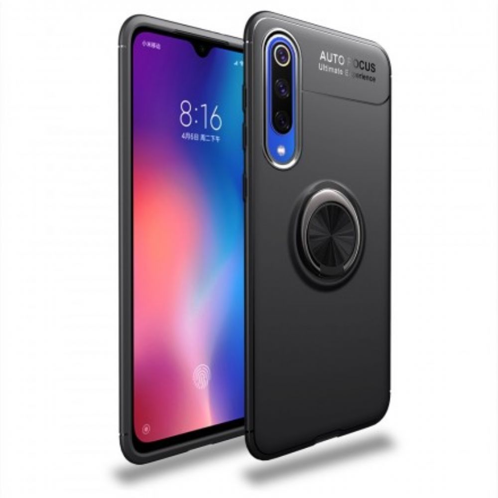 Hoesje voor Xiaomi Mi 9 SE Draaiende Ring