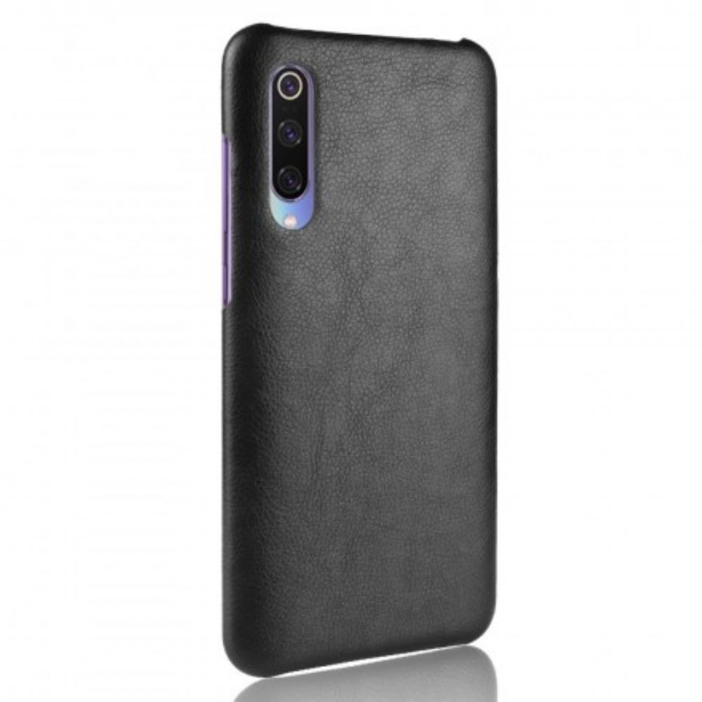 Telefoonhoesje voor Xiaomi Mi 9 SE Prestaties Litchi-leereffect