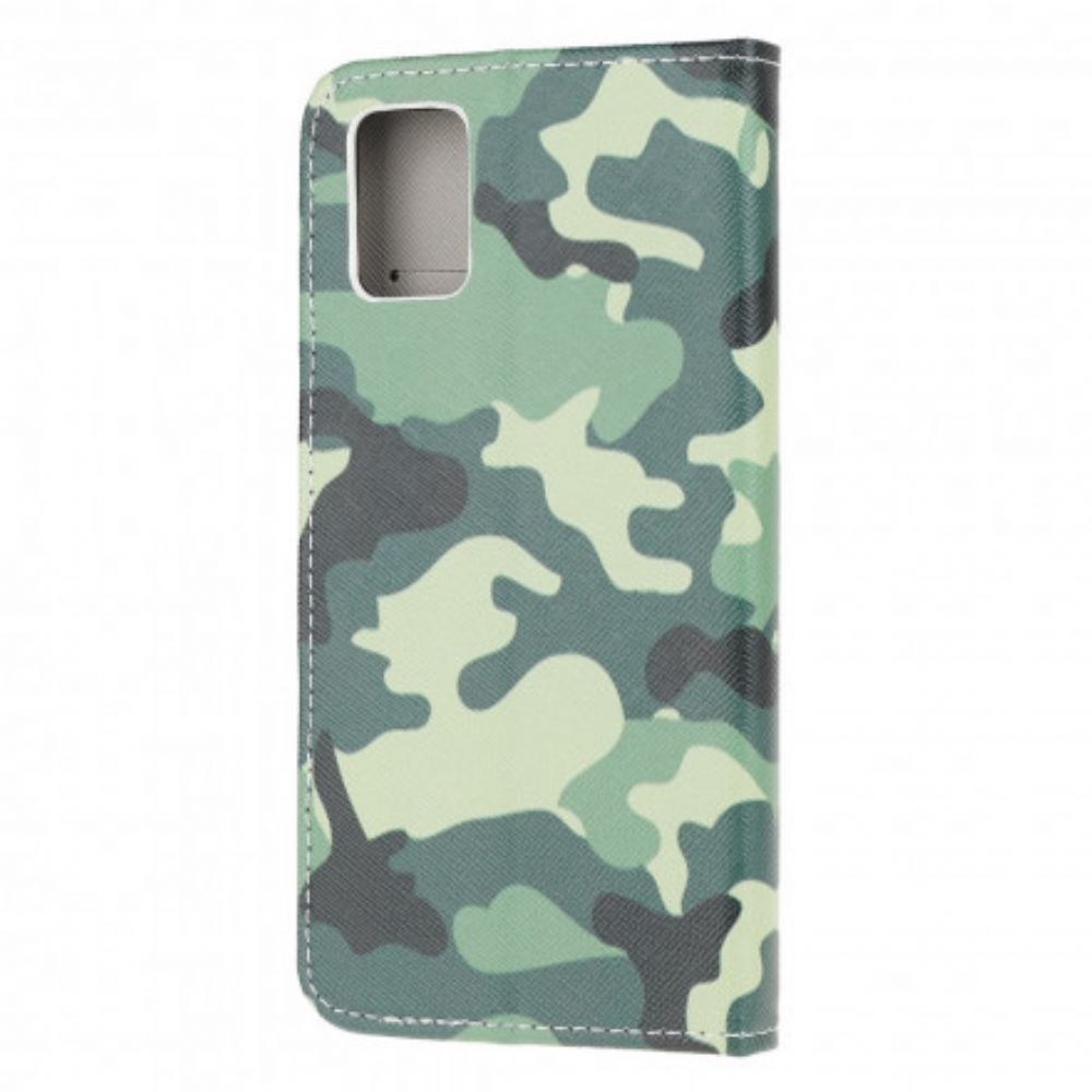 Flip Case voor Samsung Galaxy A32 5G Militaire Camouflage