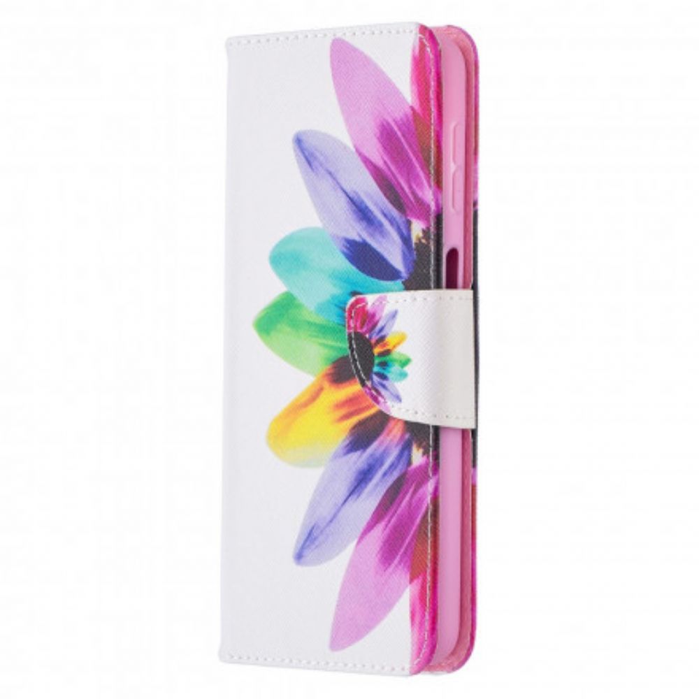 Folio-hoesje voor Samsung Galaxy A32 5G Aquarel Bloem