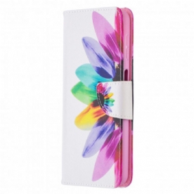 Folio-hoesje voor Samsung Galaxy A32 5G Aquarel Bloem