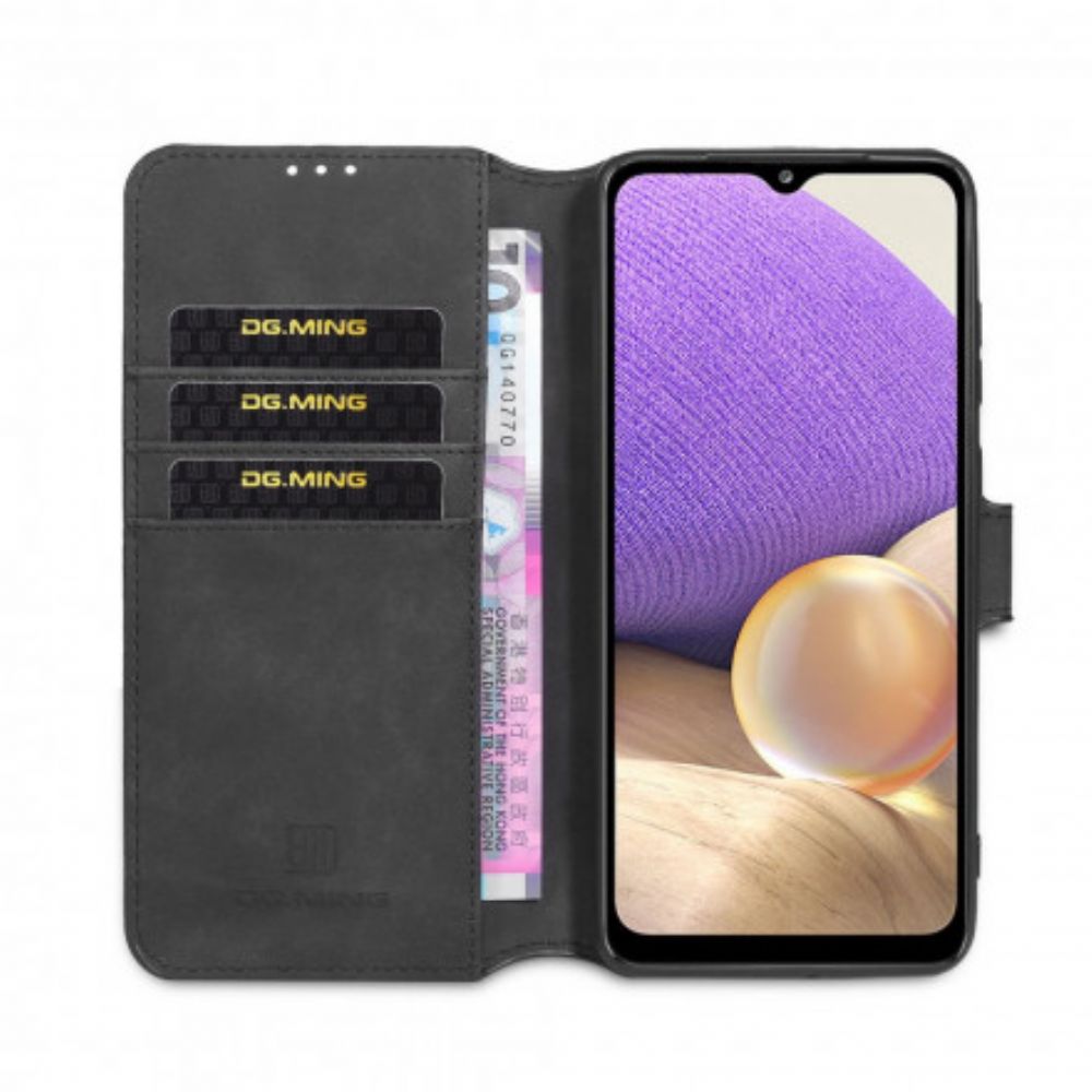 Folio-hoesje voor Samsung Galaxy A32 5G Dg.ming Retro