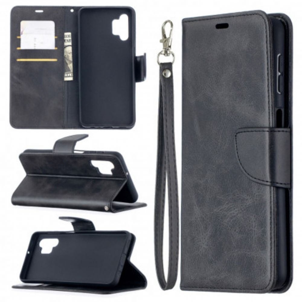 Folio-hoesje voor Samsung Galaxy A32 5G Flip Case Gladde Schuine Klep