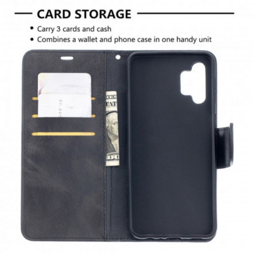 Folio-hoesje voor Samsung Galaxy A32 5G Flip Case Gladde Schuine Klep