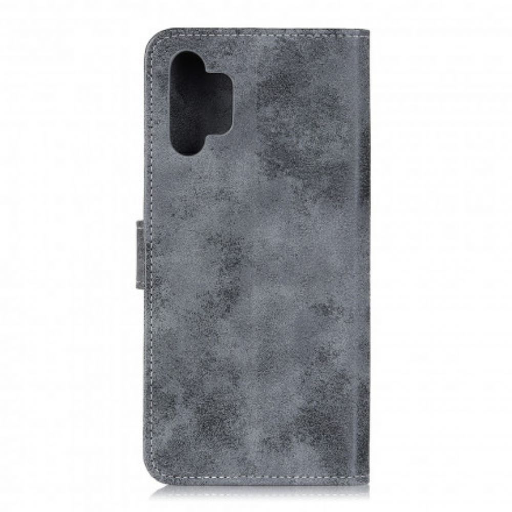 Folio-hoesje voor Samsung Galaxy A32 5G Vintage Kunstleer