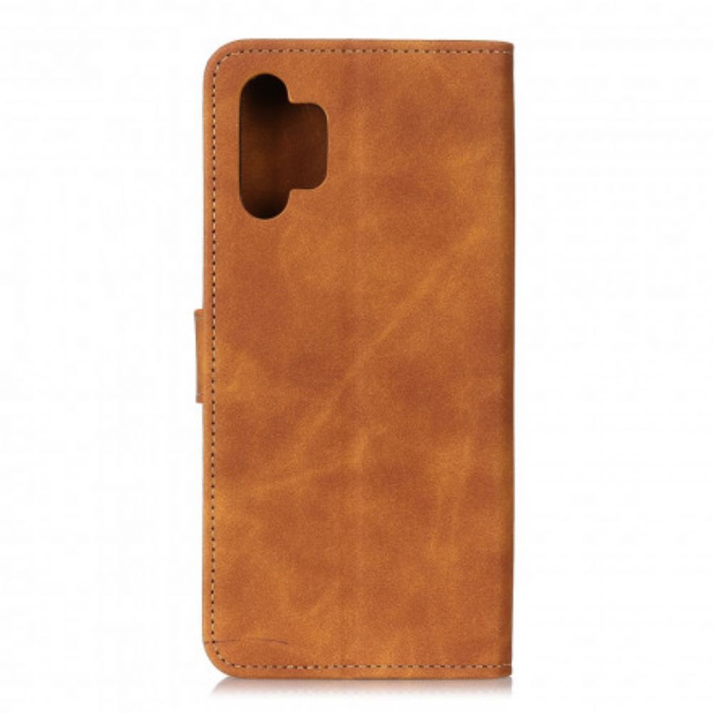 Folio-hoesje voor Samsung Galaxy A32 5G Vintage Leereffect Khazneh