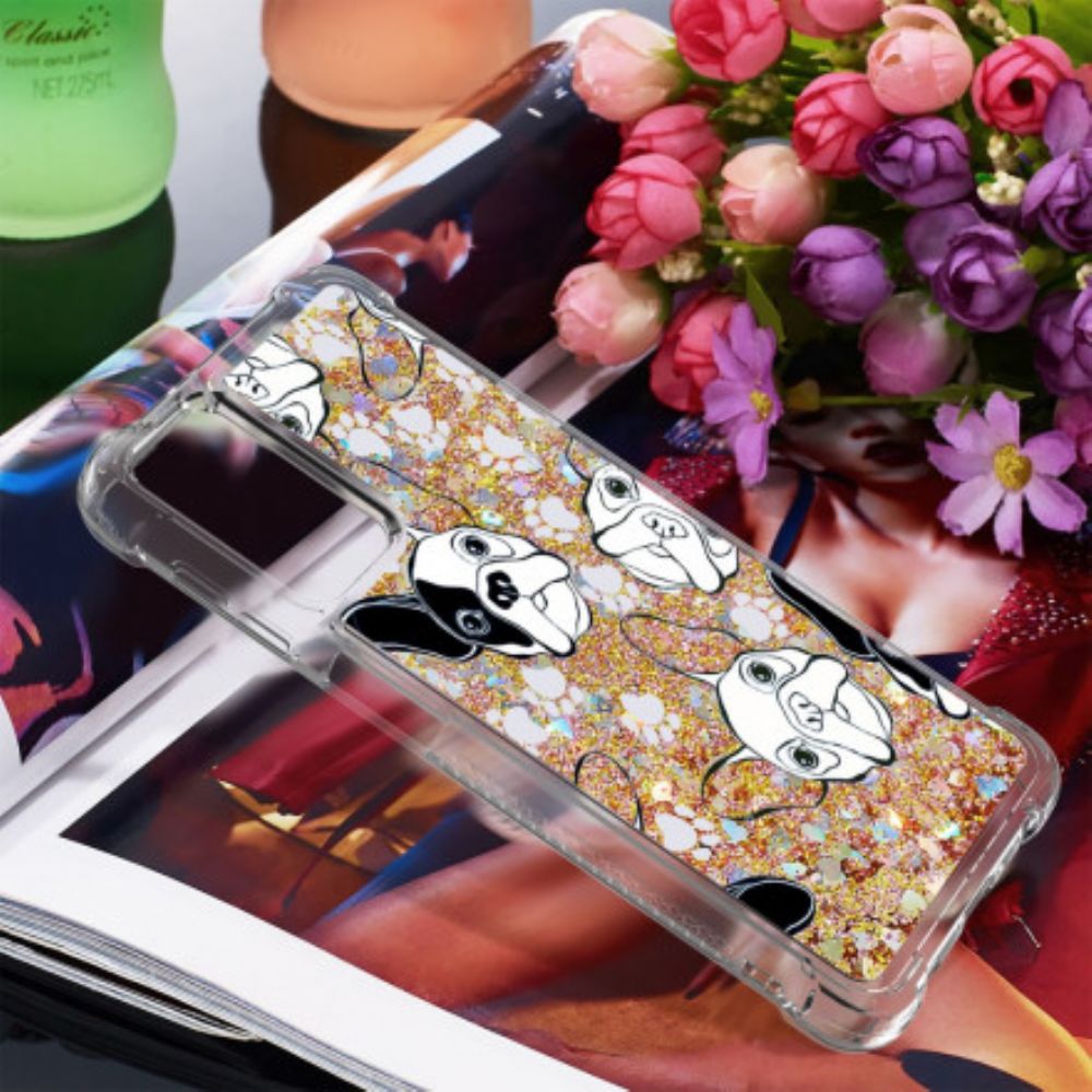 Hoesje voor Samsung Galaxy A32 5G Meneer Glitterhond