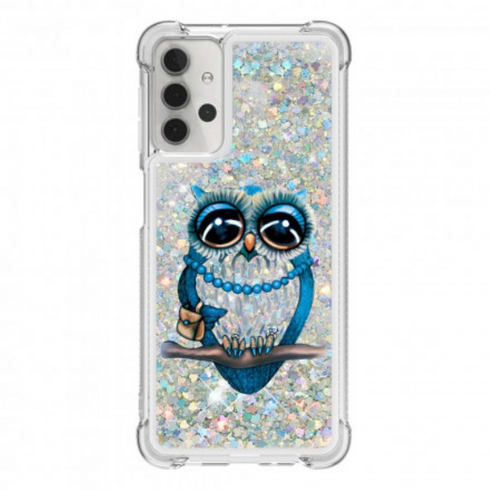 Hoesje voor Samsung Galaxy A32 5G Miss Glitteruil