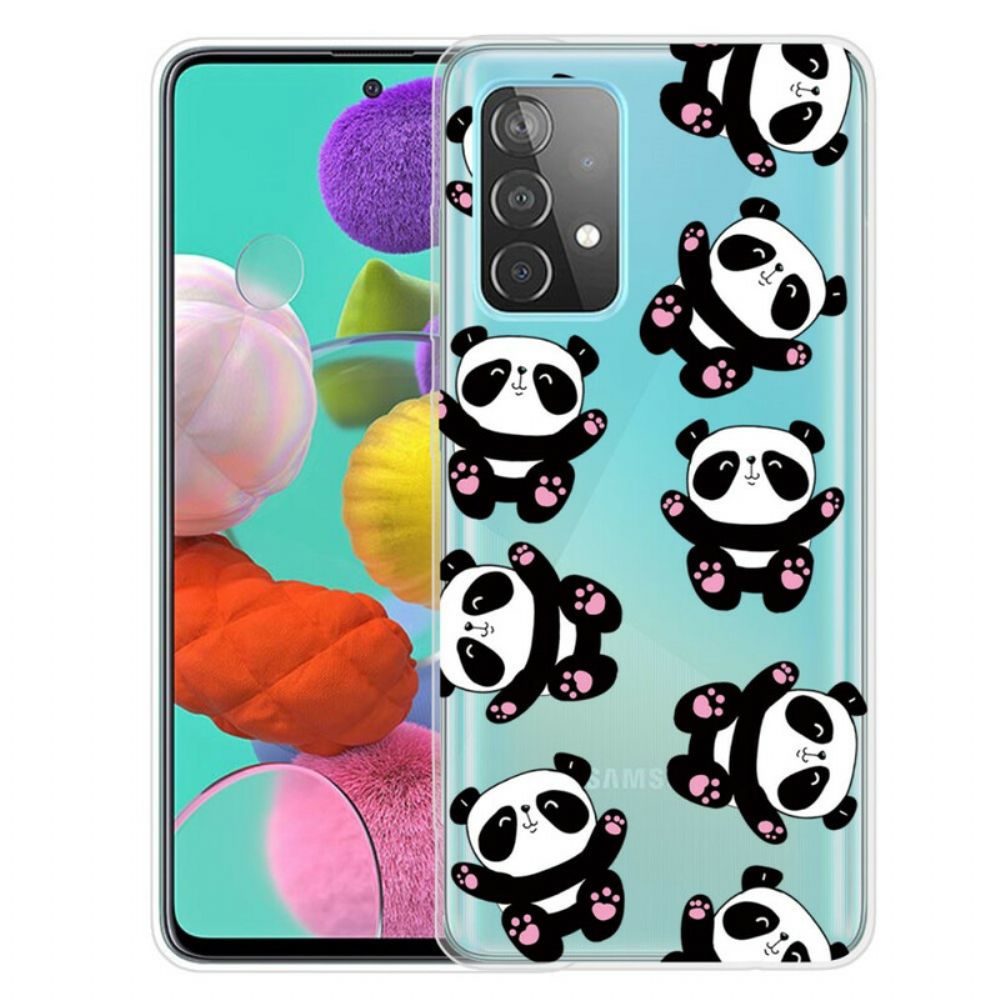 Hoesje voor Samsung Galaxy A32 5G Top Panda-plezier