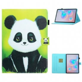 Folio-hoesje voor Samsung Galaxy Tab S8 / Tab S7 Leuke Panda