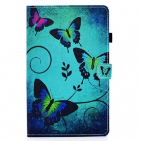 Folio-hoesje voor Samsung Galaxy Tab S8 / Tab S7 Unieke Vlinders