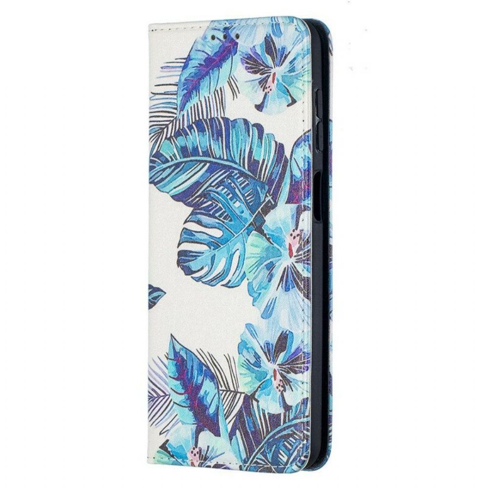 Bescherming Hoesje voor Samsung Galaxy M12 / A12 Folio-hoesje Bladeren