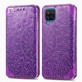 Bescherming Hoesje voor Samsung Galaxy M12 / A12 Folio-hoesje Mandala