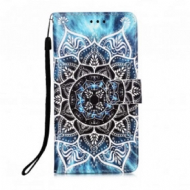 Flip Case voor Samsung Galaxy M12 / A12 Mandala In De Lucht