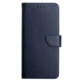 Folio-hoesje voor Samsung Galaxy M12 / A12 Echt Nappaleer