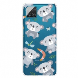 Hoesje voor Samsung Galaxy M12 / A12 Leuke Koala's