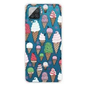 Hoesje voor Samsung Galaxy M12 / A12 Roomijs