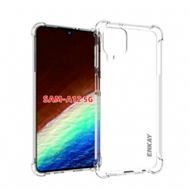 Hoesje voor Samsung Galaxy M12 / A12 Transparant Enkay