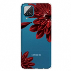 Hoesje voor Samsung Galaxy M12 / A12 Wilde Bloemen