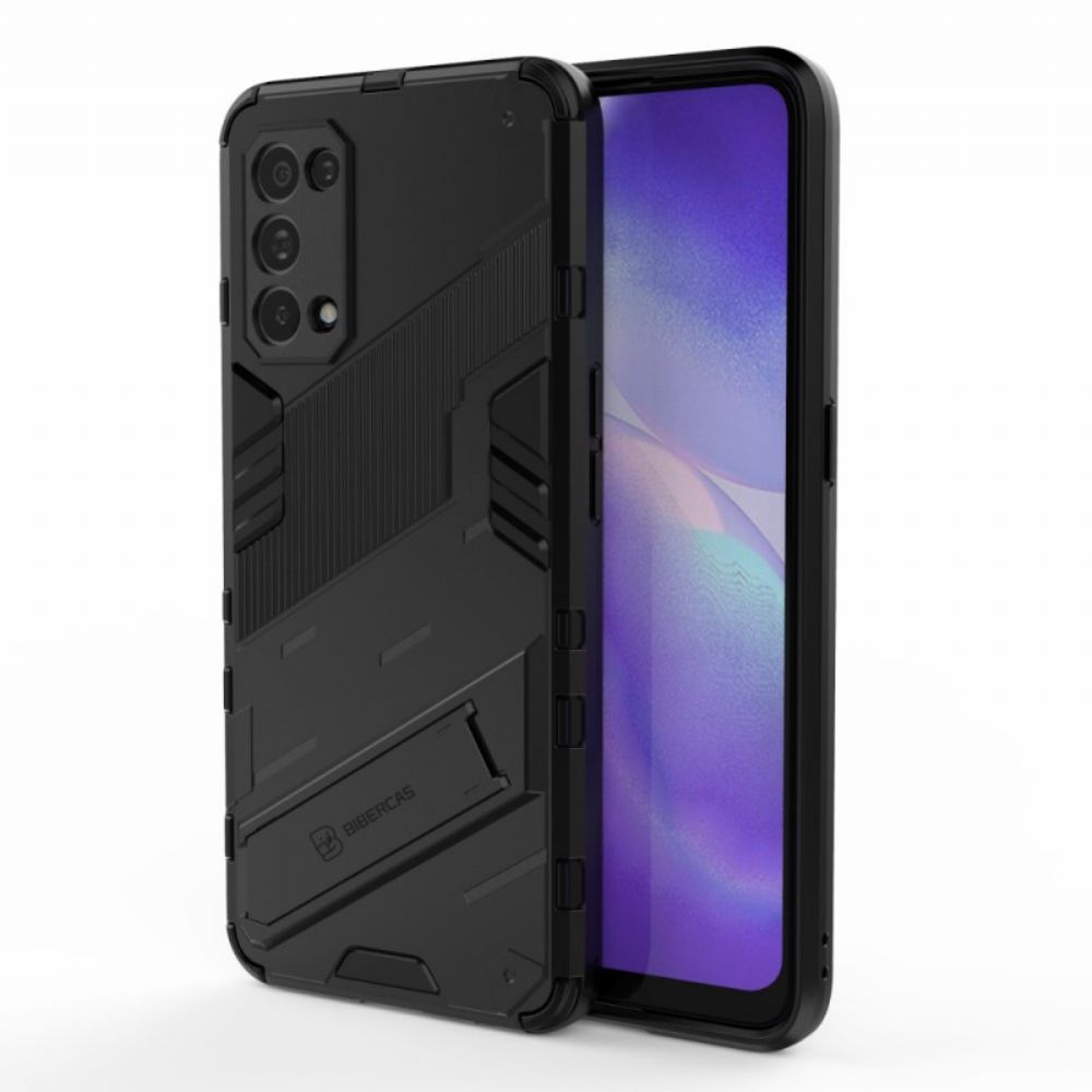 Hoesje voor Oppo Find X3 Lite Handsfree Twee Standen Verwijderbare Standaard