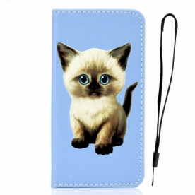 Bescherming Hoesje voor iPhone 12 / 12 Pro Folio-hoesje Superster Kat