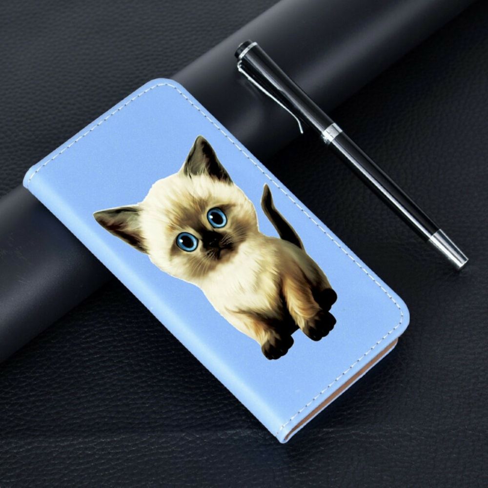 Bescherming Hoesje voor iPhone 12 / 12 Pro Folio-hoesje Superster Kat