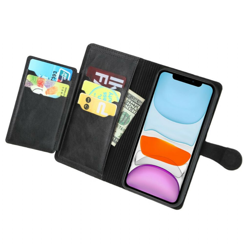 Flip Case voor iPhone 12 / 12 Pro Multifunctionele Portemonnee