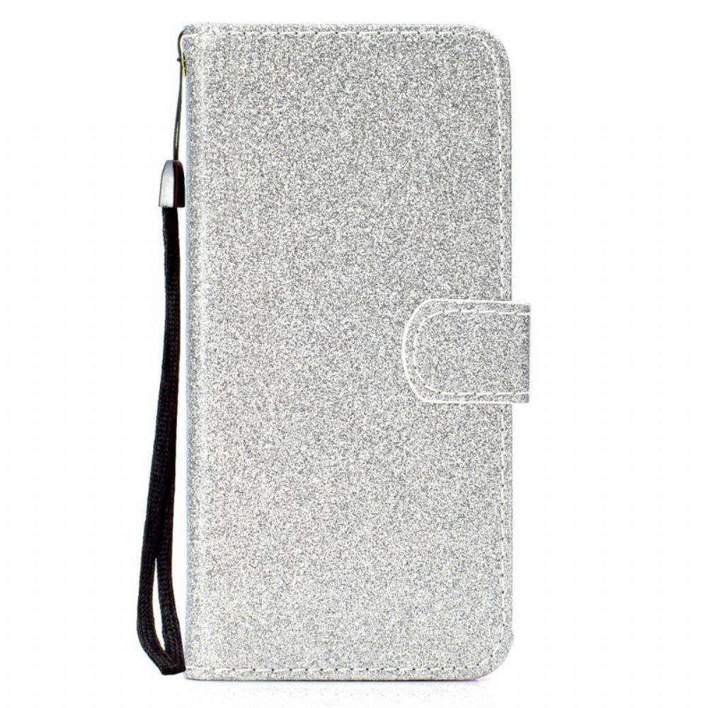 Flip Case voor iPhone 12 / 12 Pro Pailletten