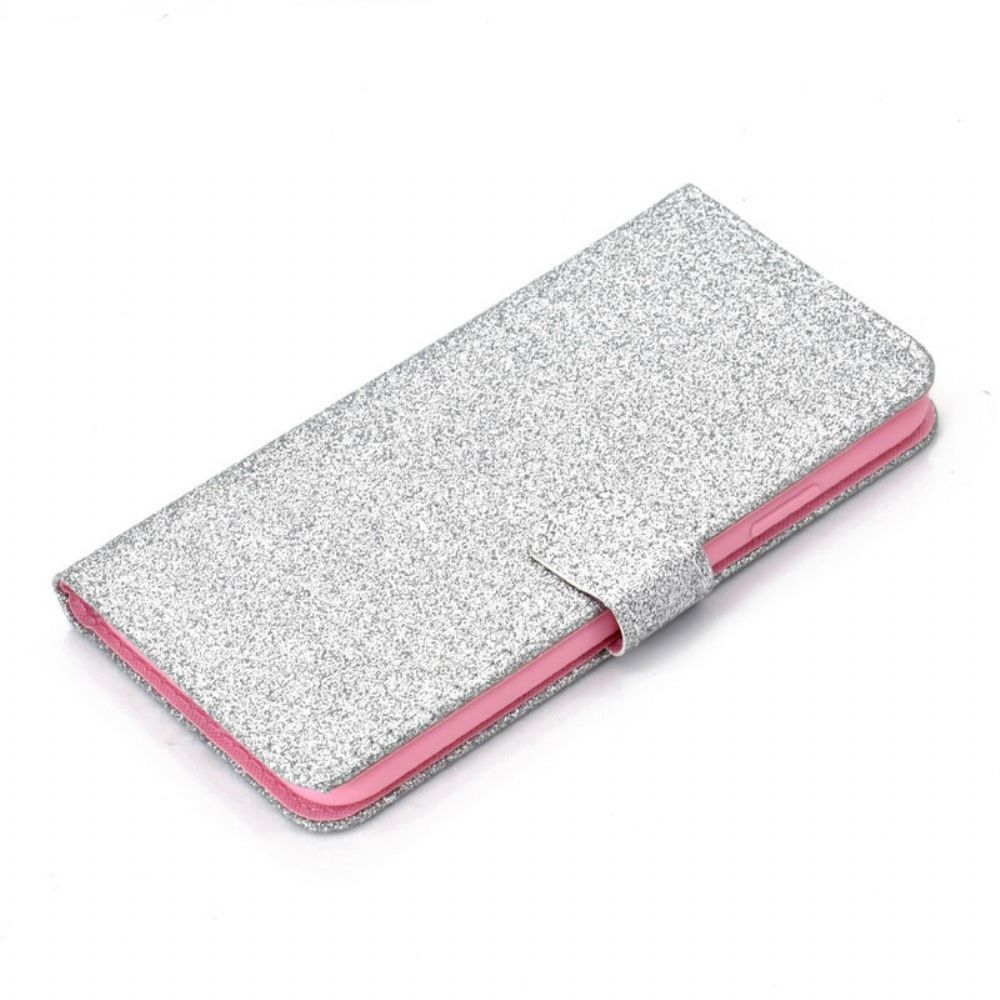 Flip Case voor iPhone 12 / 12 Pro Pailletten