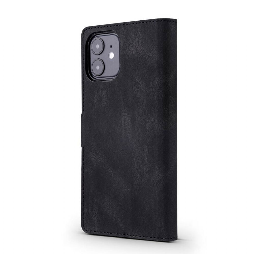 Flip Case voor iPhone 12 / 12 Pro Taokkim Lederen Stijl